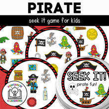 Load image into Gallery viewer, Seek It Game: Pirate Themed
