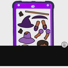 Load and play video in Gallery viewer, Halloween Witch Cut and Paste Craft with Visual Directions
