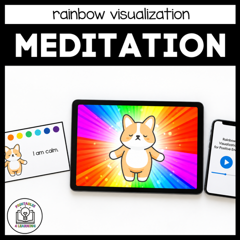 Kids Meditation: Rainbow Visualization for Positive Energy