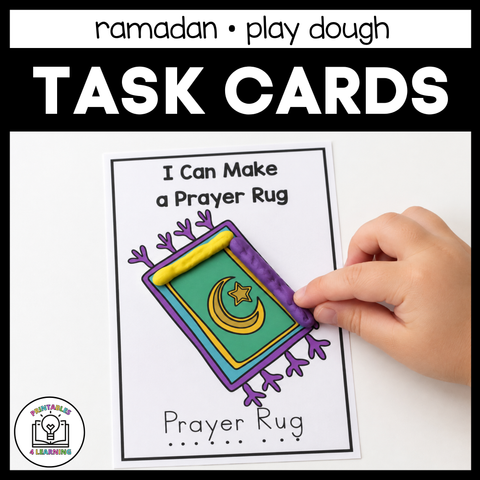 Ramadan Play Dough Task Cards