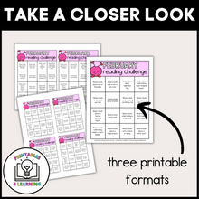 Load image into Gallery viewer, Reading BINGO - Monthly and Seasonal Reading Logs
