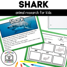 Load image into Gallery viewer, Shark Animal Study for Kids
