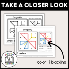 Load image into Gallery viewer, Spring Geoboards | Task Cards and Full Mat Geoboard Activities
