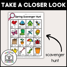 Load image into Gallery viewer, Spring Scavenger Hunt Packet
