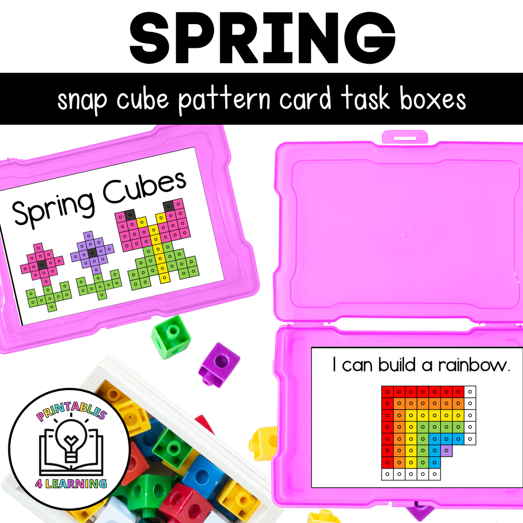 Spring Snap Cube Task Box