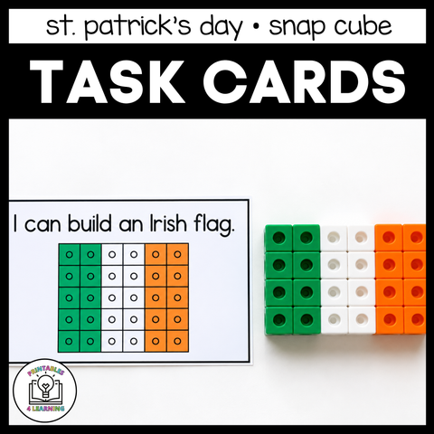St. Patrick's Day Snap Cube Task Box