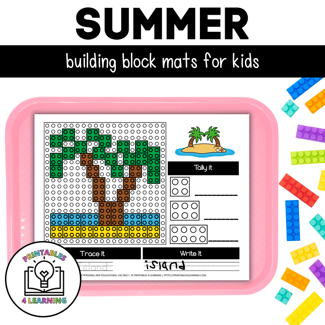 Summer Building Brick Mats