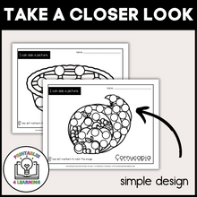 Load image into Gallery viewer, Thanksgiving Dot Marker Printables | Task Cards and Full-Page Activities
