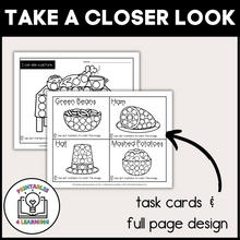 Load image into Gallery viewer, Thanksgiving Dot Marker Printables | Task Cards and Full-Page Activities
