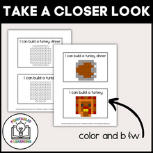 Load image into Gallery viewer, Thanksgiving Snap Cube Task Box
