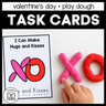 Valentine's Day Play Dough Task Cards