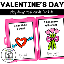 Load image into Gallery viewer, Valentine&#39;s Day Playdough Task Cards
