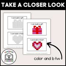 Load image into Gallery viewer, Valentine&#39;s Day Snap Cube Task Box
