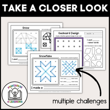 Load image into Gallery viewer, Weather Geoboards | Task Cards and Full Mat Geoboard Activities
