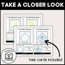 Load image into Gallery viewer, Weather Geoboards | Task Cards and Full Mat Geoboard Activities
