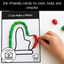 Load image into Gallery viewer, Winter Play Dough Task Cards
