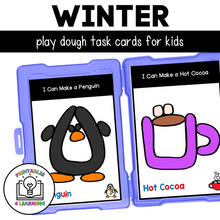 Load image into Gallery viewer, Winter Playdough Task Cards
