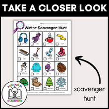 Load image into Gallery viewer, Winter Scavenger Hunt Packet
