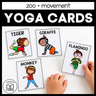 Yoga Cards for Kids: Zoo Animal Poses