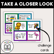 Load image into Gallery viewer, Zoo STEM Challenge Cards
