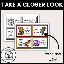 Load image into Gallery viewer, Zoo STEM Challenge Cards
