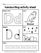 Load image into Gallery viewer, Alphabet Letters A to Z Worksheets - Printables 4 Learning
