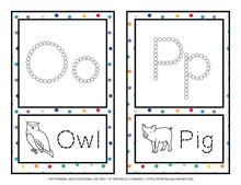 Load image into Gallery viewer, Fine Motor Task Cards: ABC Q-Tip Pack - Printables 4 Learning
