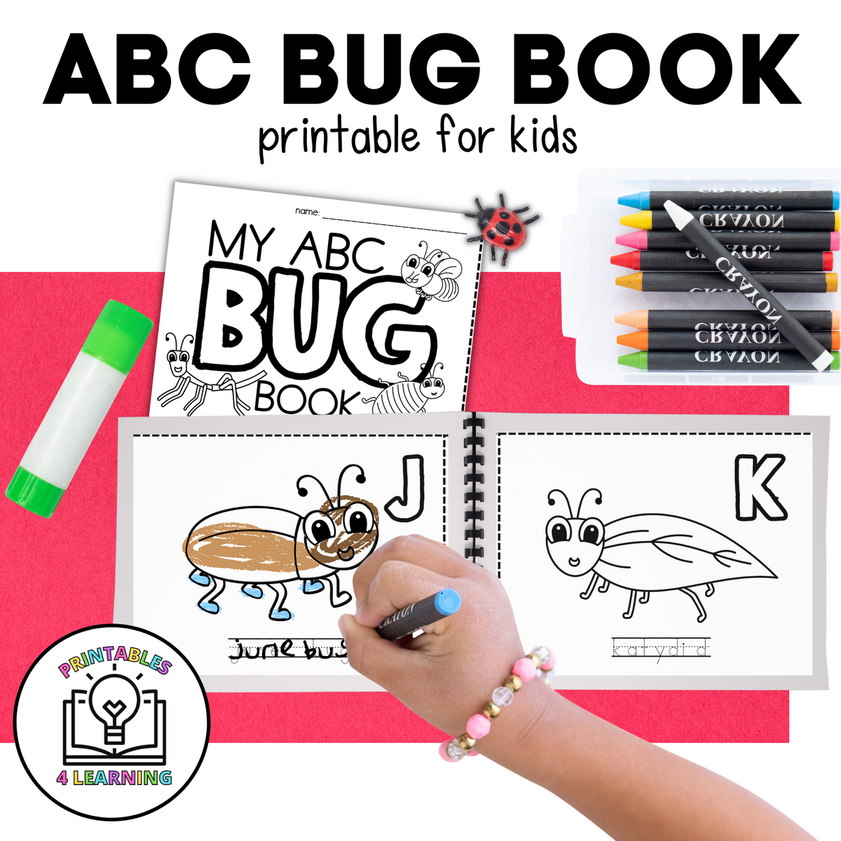 Printable Alphabet Bug Book – Printables 4 Learning