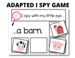 Farm I Spy Packet - Printables 4 Learning