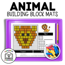 Load image into Gallery viewer, Animal Building Block Mats
