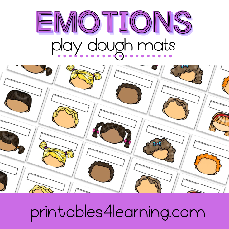 Emotions: Playdough Face Mats emotions-playdough-face-mats