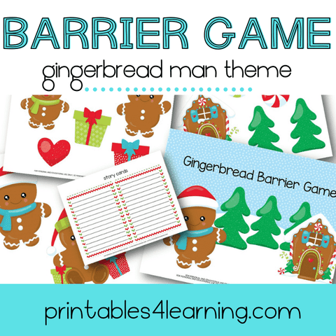 Gingerbread Man Barrier Game