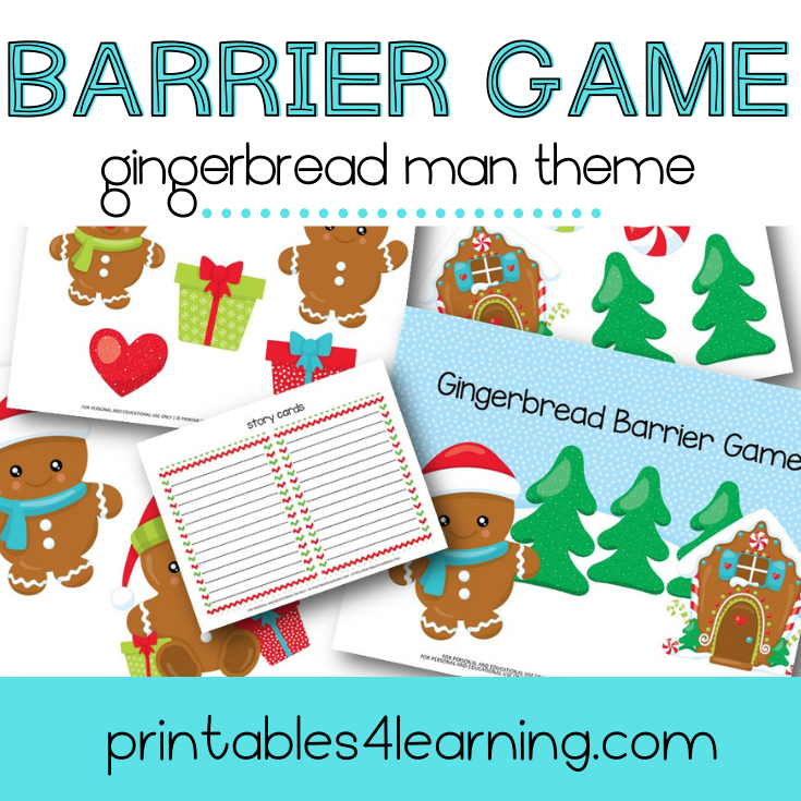 Gingerbread Man Barrier Game