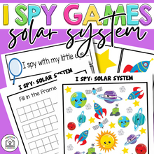 Load image into Gallery viewer, Solar System I Spy Packet
