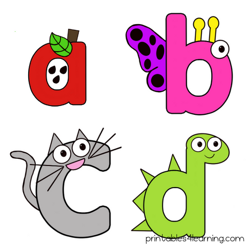 Lower Case Alphabet Craft Book