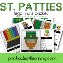 Load image into Gallery viewer, St. Patrick&#39;s Day Building Block  Mats
