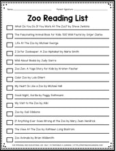 Load image into Gallery viewer, Editable Reading Log: Zoo Animal Books for Kids with Parent Handout
